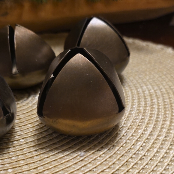 Creative Co-Op Metal Bell Card Holders Set - Picture 7 of 8